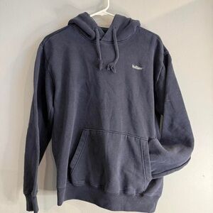 Hollister Men's Navy Hoodie